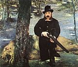 Pertuiset, Lion Hunter by Edouard Manet